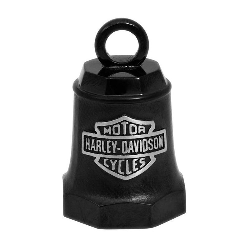 Sculpted H-DMC Ride Bell, Matte Black & Silver Finish