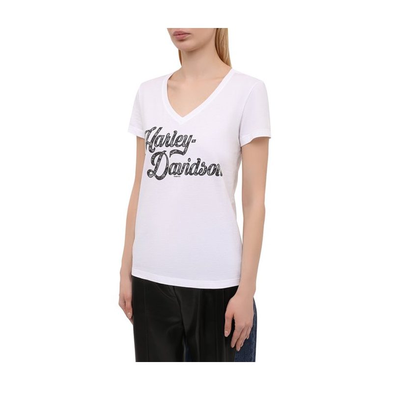 Harbour City Ladies Dealer Tee, Swirled Lace