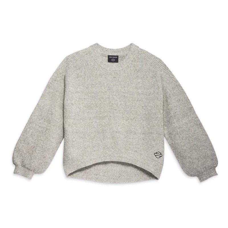 Women’s Craftsmanship Sweater - Light Grey Marl