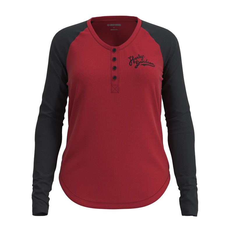 Women’s Timeless Silver Wing Henley