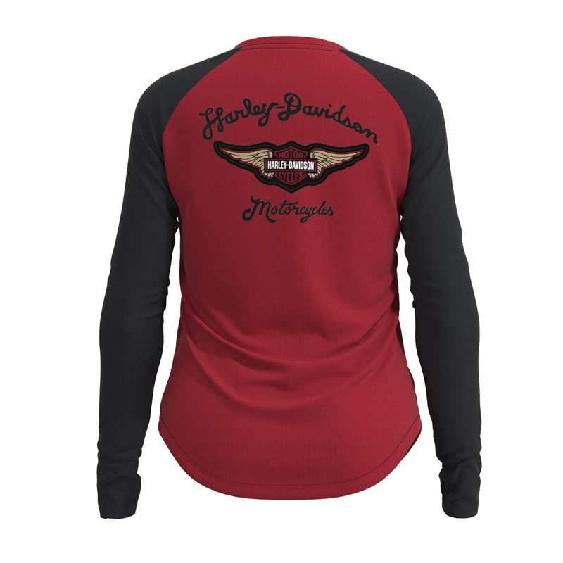 Women’s Timeless Silver Wing Henley