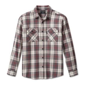 Men's Essence Shirt - Grey Plaid