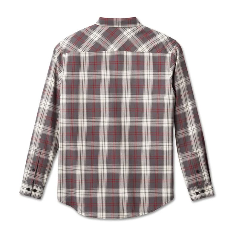 Men's Essence Shirt - Grey Plaid