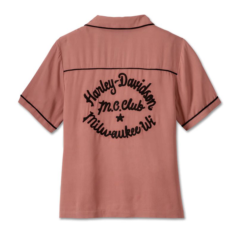 Women's Club Crew Contrast Piping Shirt