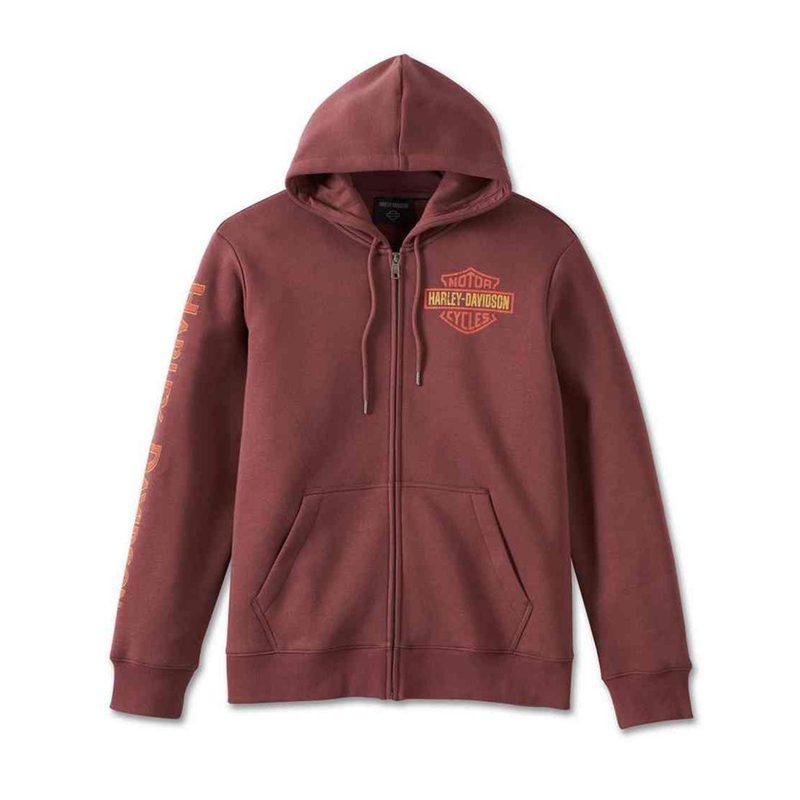 Men's Classic Eagle Zip-Up Hoodie