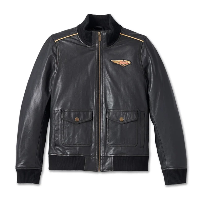 Women’s 120th Anniversary Bomber Leather Jacket