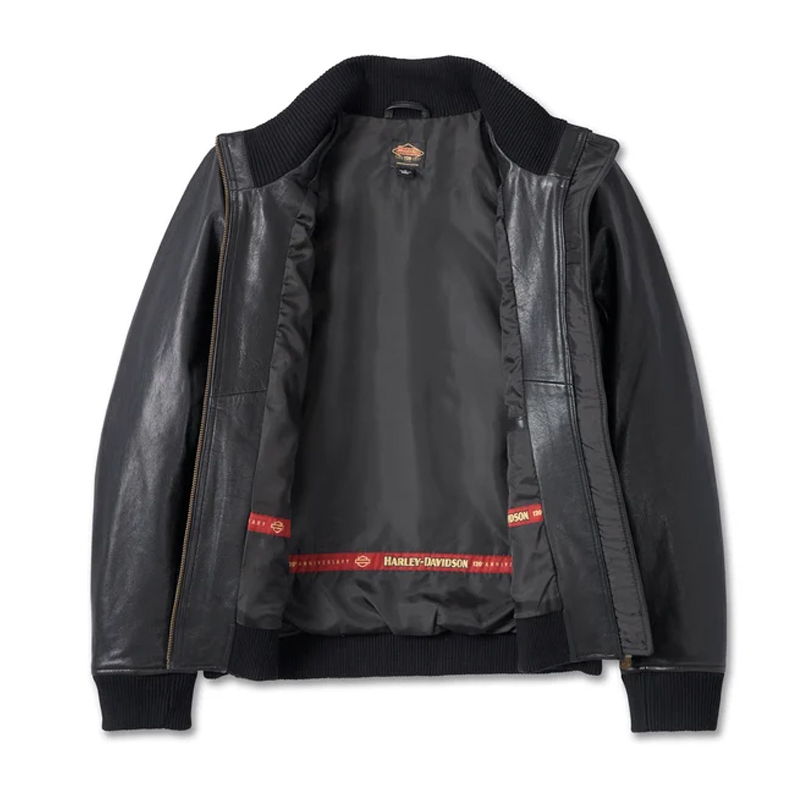 Women’s 120th Anniversary Bomber Leather Jacket