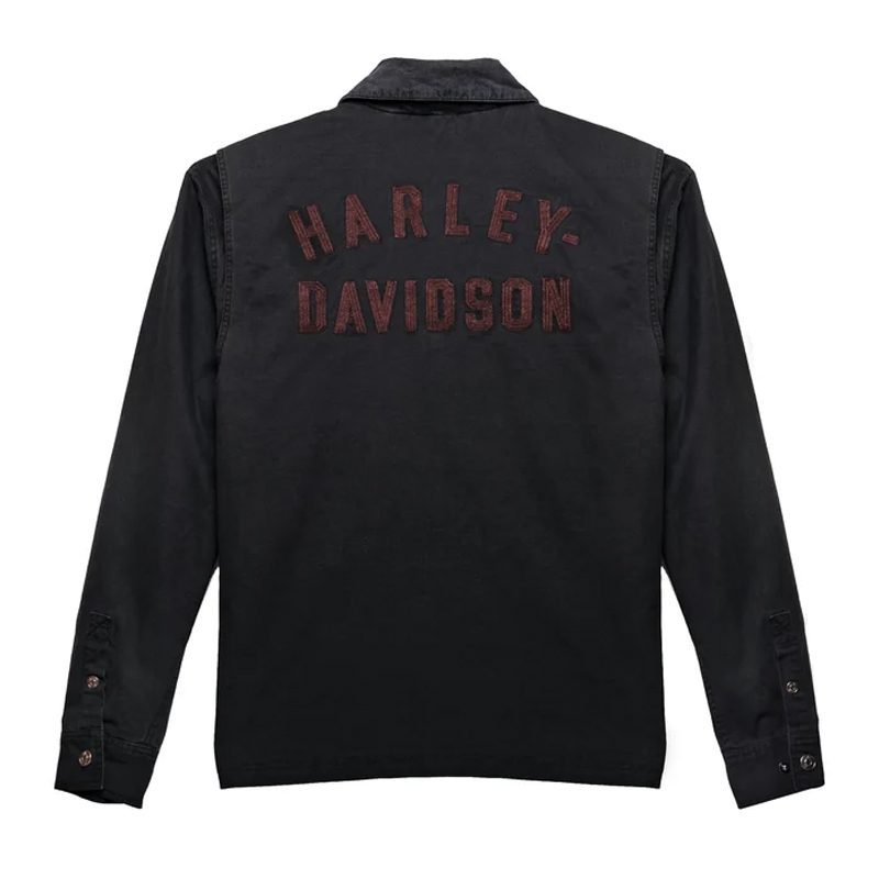 Men's Forever Harley Canvas Jacket - Black Beauty