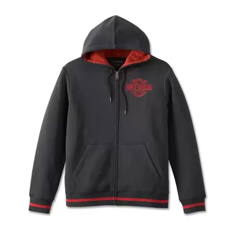 Men Zip Hoodie Bar&Shield United