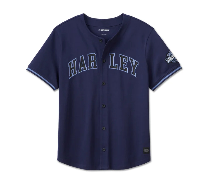 Men's Hometown Baseball Shirt - Peacoat