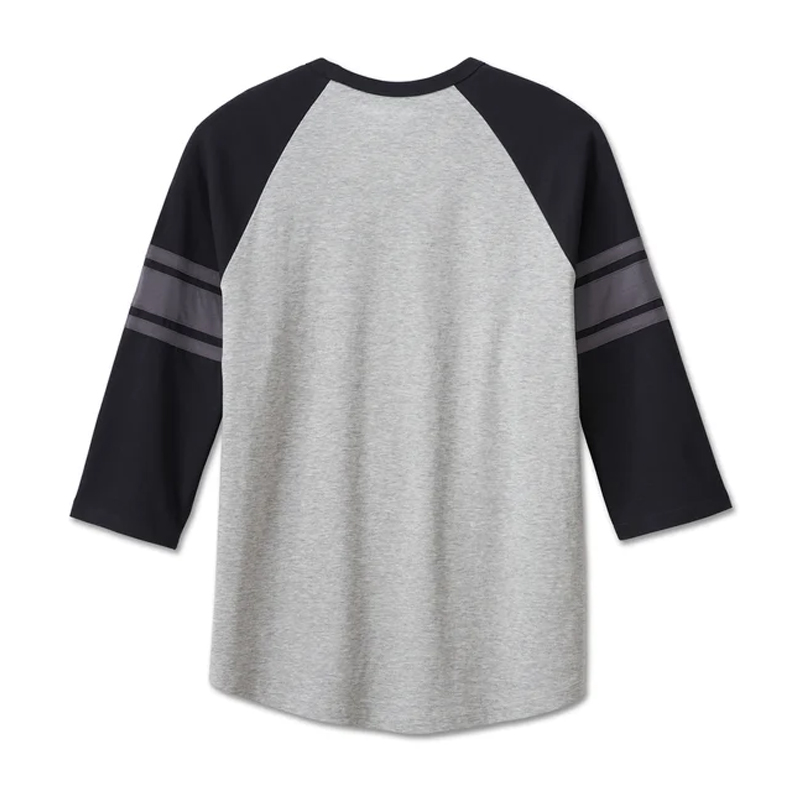 Men's #1 3/4 Raglan Tee - Colorblock
