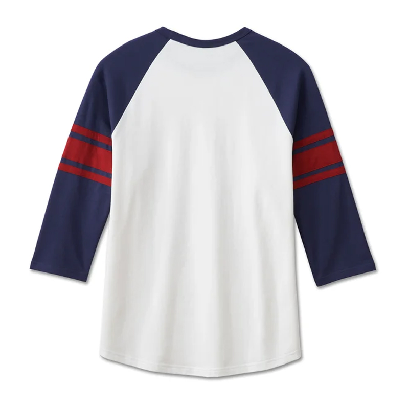 Men's #1 3/4 Raglan Tee - Colorblocked