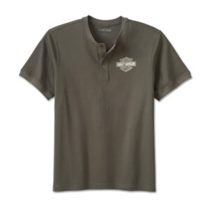 Men's Combustion Henley - Grape Leaf