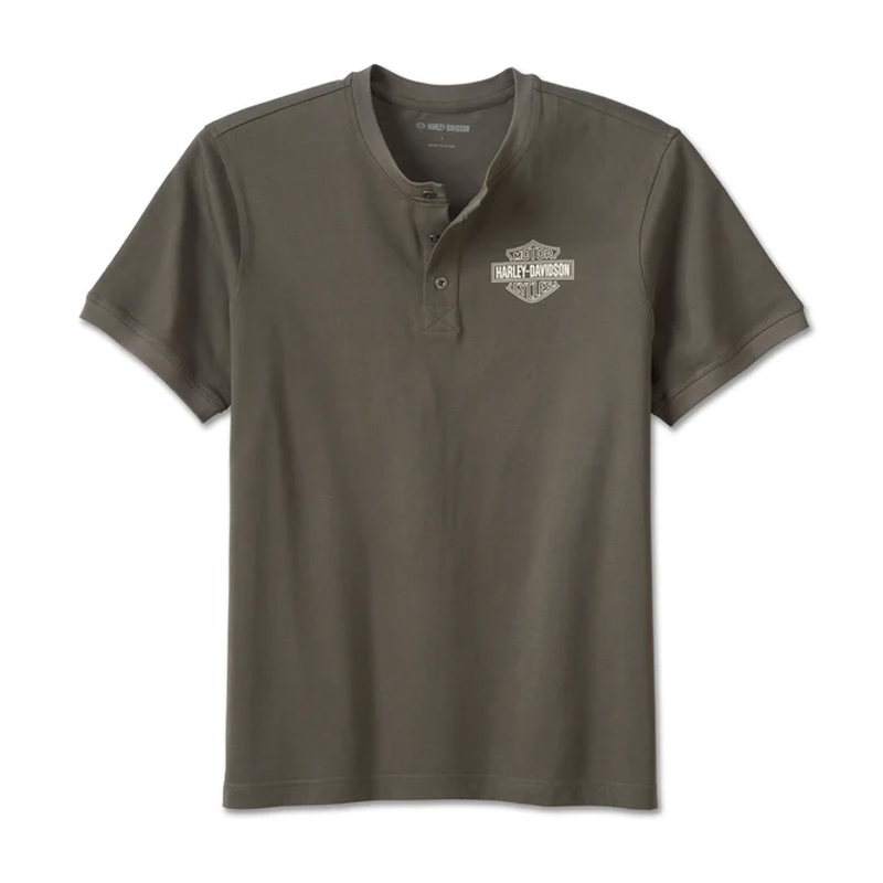 Men's Combustion Henley - Grape Leaf