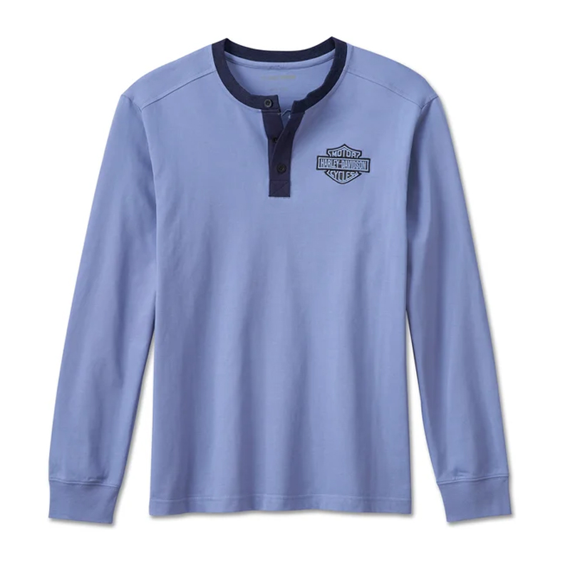 Men's Hometown Henley - Colony Blue