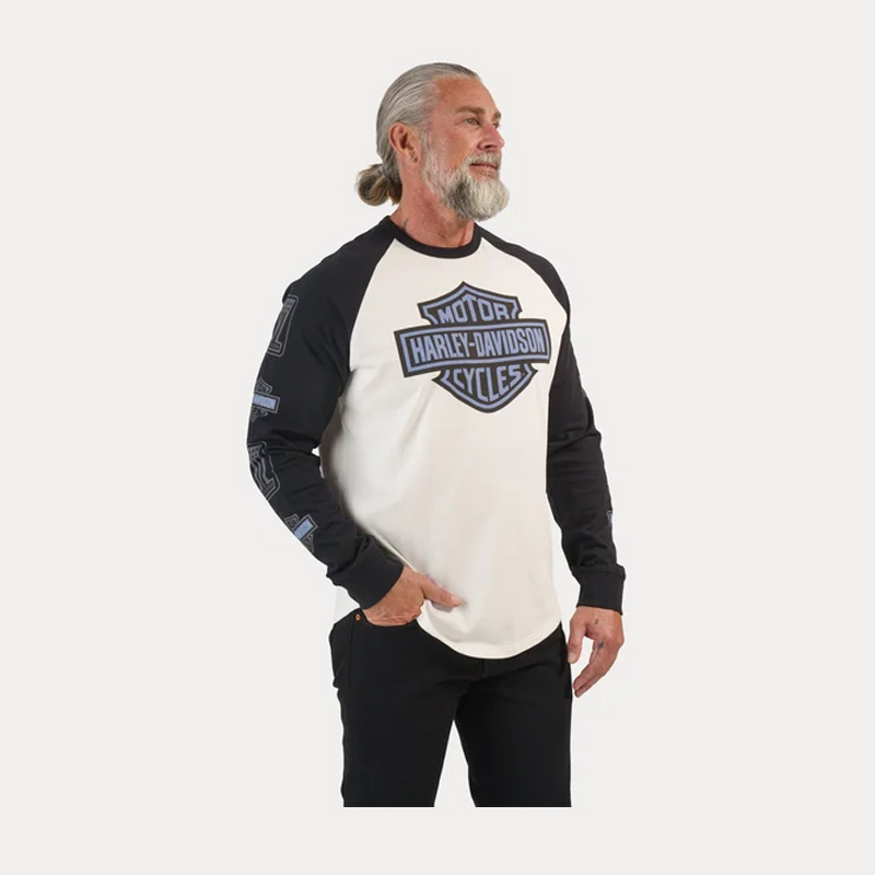 Men's Bar & Shield LS Raglan
