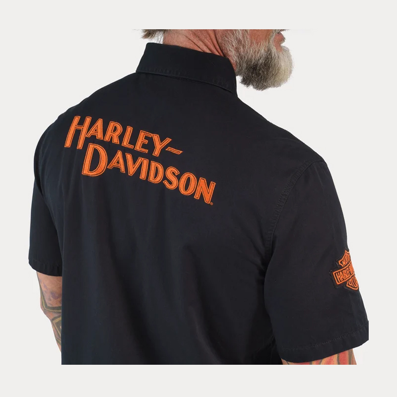 Men's Whiplash Shirt - Black Beauty