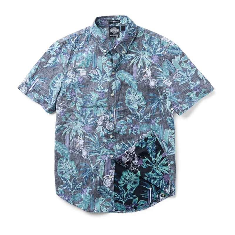 Harley-Davidson x Reyn Spooner Hawaiian Shirt - Black