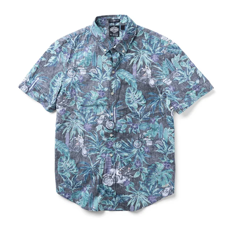 Harley-Davidson x Reyn Spooner Hawaiian Shirt - Black