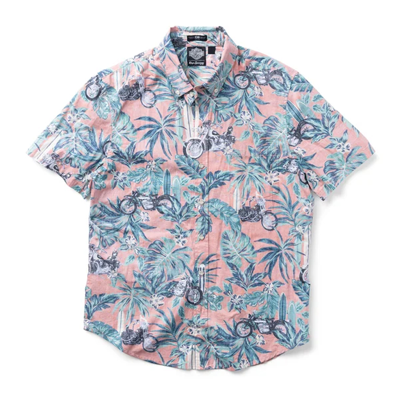 Harley-Davidson x Reyn Spooner Hawaiian Shirt - Orange