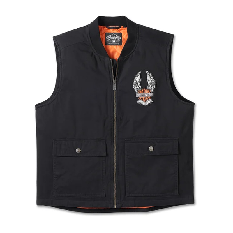 Men's 120th Anniversary Heavyweight Vest - Black