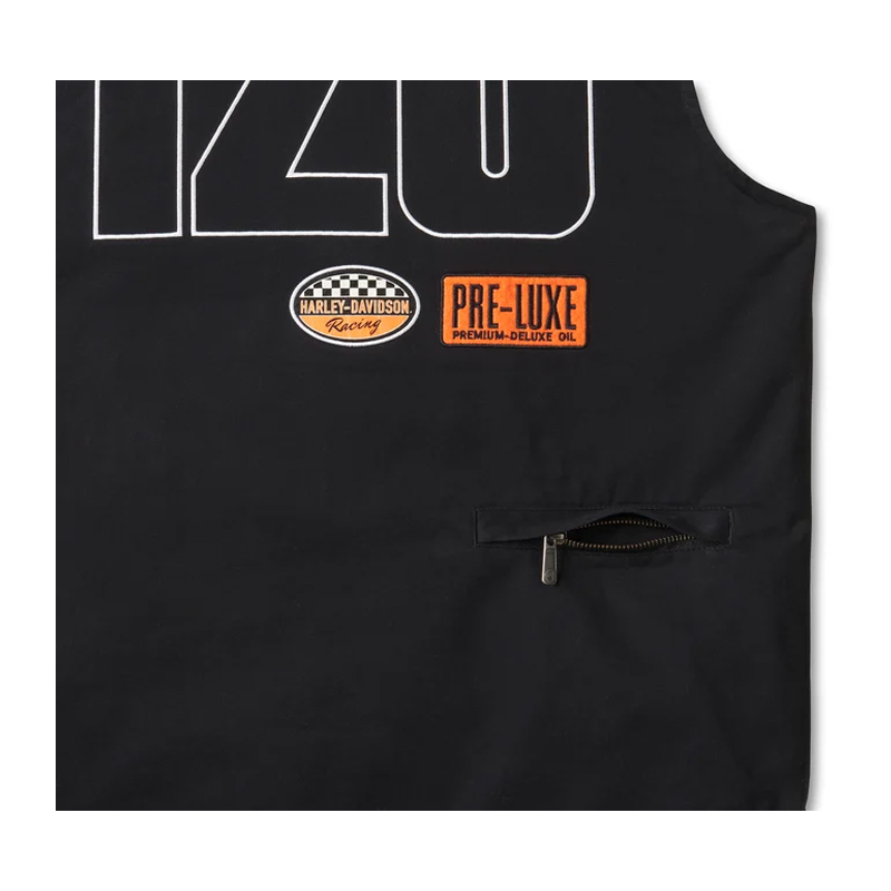 Men's 120th Anniversary Heavyweight Vest - Black