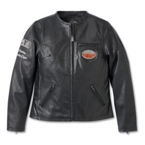 Women's 120th Anniversary Cafe Racer Leather Jacket