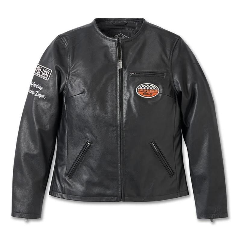 Women's 120th Anniversary Cafe Racer Leather Jacket