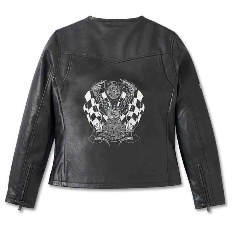 Women's 120th Anniversary Cafe Racer Leather Jacket