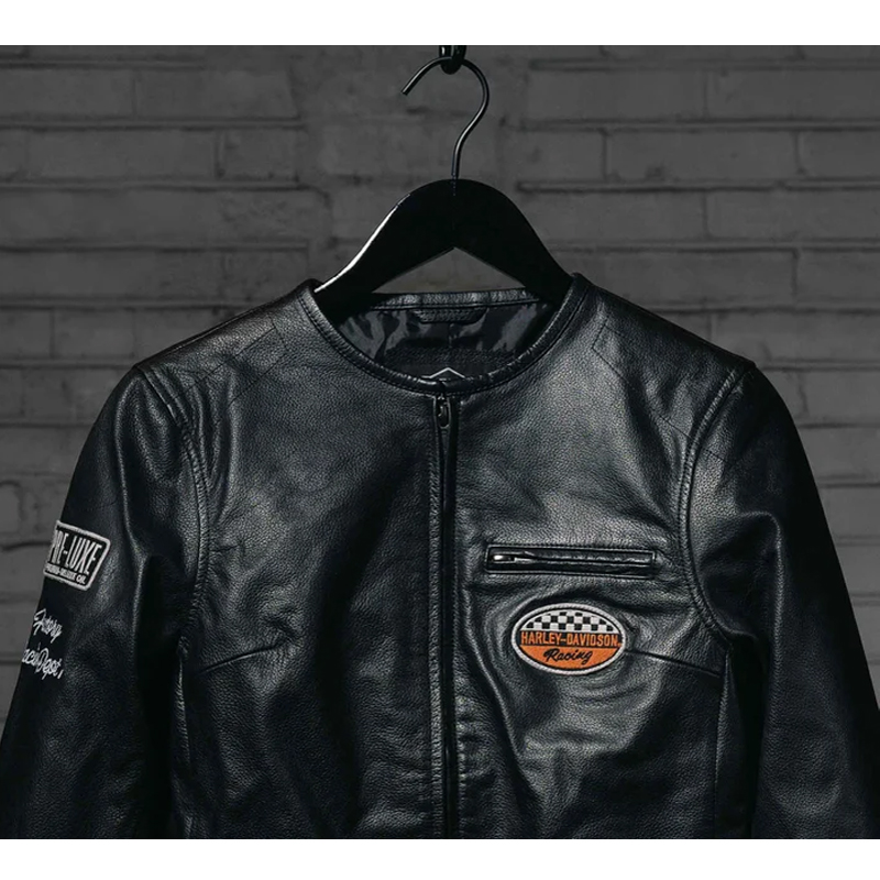 Women's 120th Anniversary Cafe Racer Leather Jacket