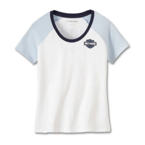 Women's United Raglan Tee - Colorblocked - Bright White