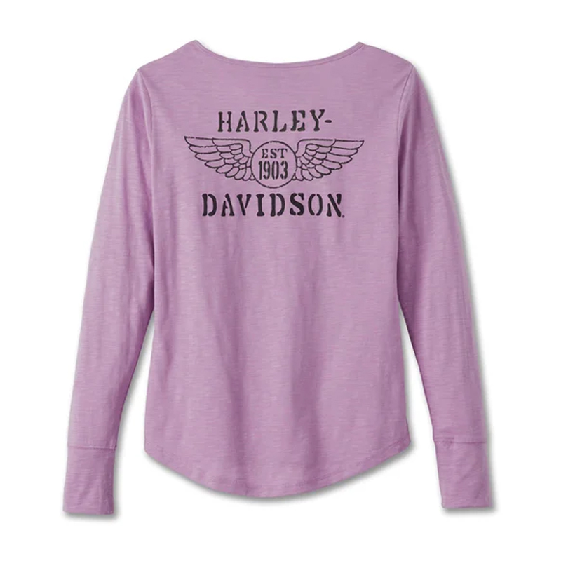 Women's Hero Long Sleeve Knit Top - Lavender Herb