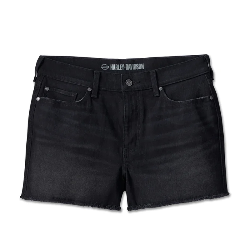 Women's Tour of Duty Black Denim Short - Black Denim