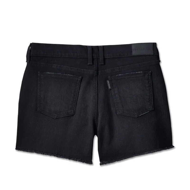 Women's Tour of Duty Black Denim Short - Black Denim