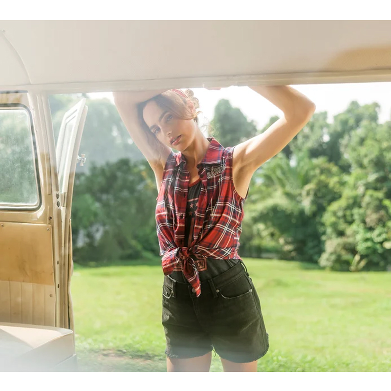 Women's Tour of Duty Black Denim Short - Black Denim