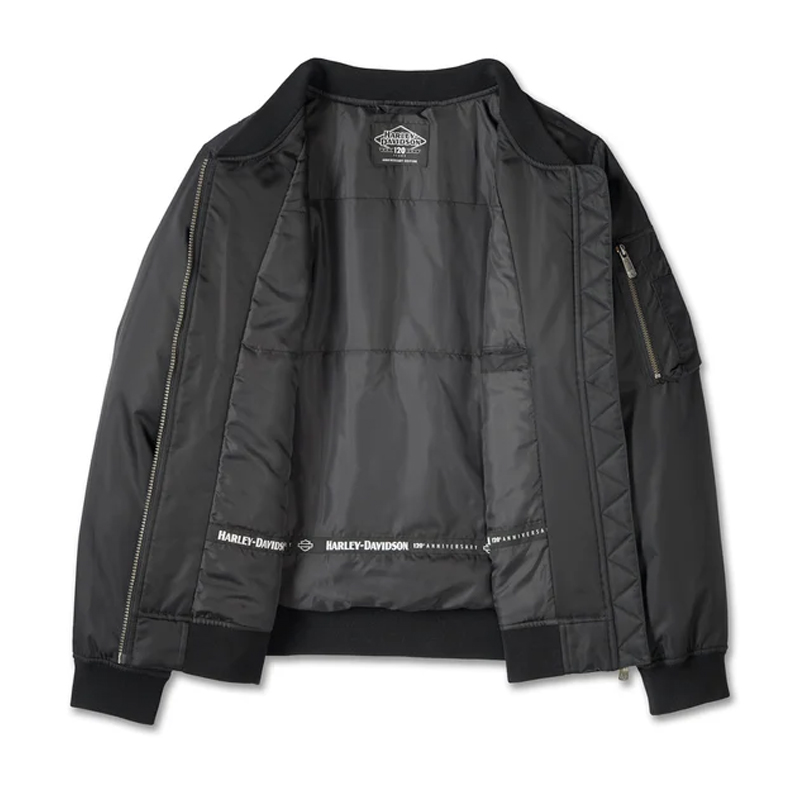Women's 120th Anniversary Bomber Jacket - Black