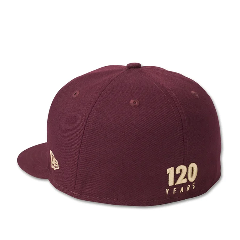 120th Anniversary 59FIFTY Baseball Cap – Rum Raisin