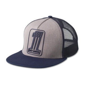 1 Logo Snapback Cap - Heather Grey