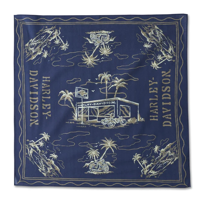 Men's Aloha Bandana Peacoat Men's Aloha Bandana Peacoat