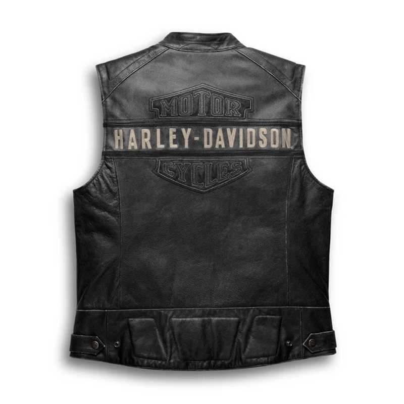 Men's Passing Link Leather Vest