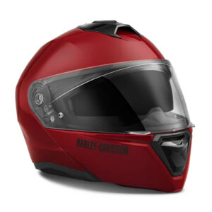 Capstone Sun Shield II H31 Modular Helmet - Billiard Red