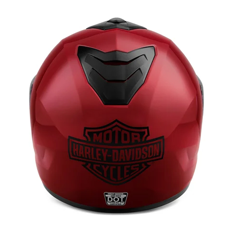 Capstone Sun Shield II H31 Modular Helmet - Billiard Red