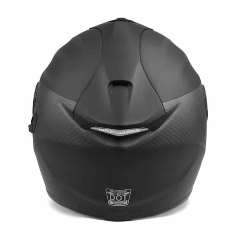 Men's H-D Brawler Carbon Fiber X09 Full Face with Sun Shield Helmet