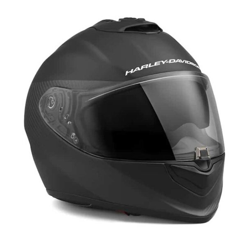 Men's H-D Brawler Carbon Fiber X09 Full Face with Sun Shield Helmet