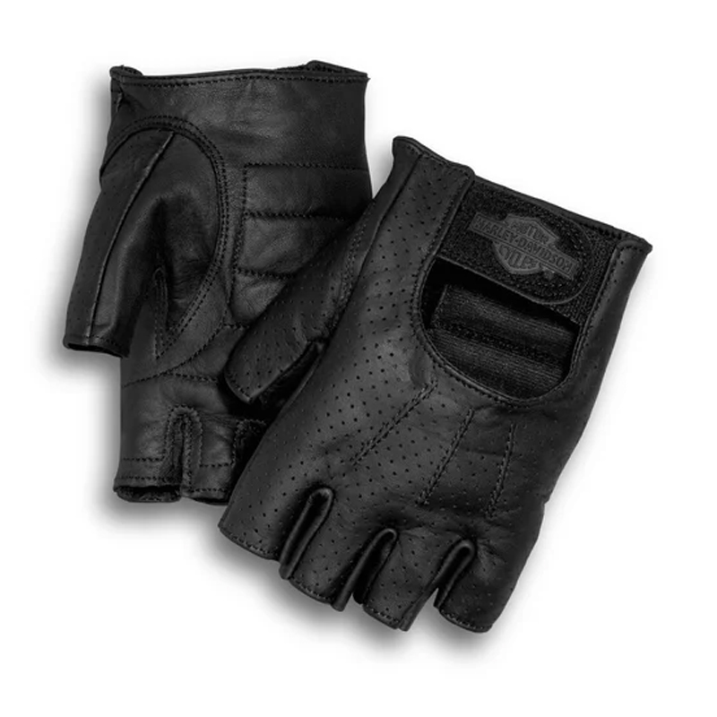 Men's Perforated Fingerless Gloves Men's Perforated Fingerless Gloves
