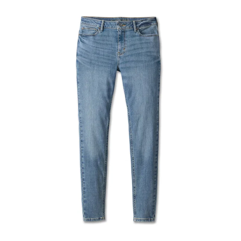 Women's High Rise Skinny Jeans - Medium Indigo