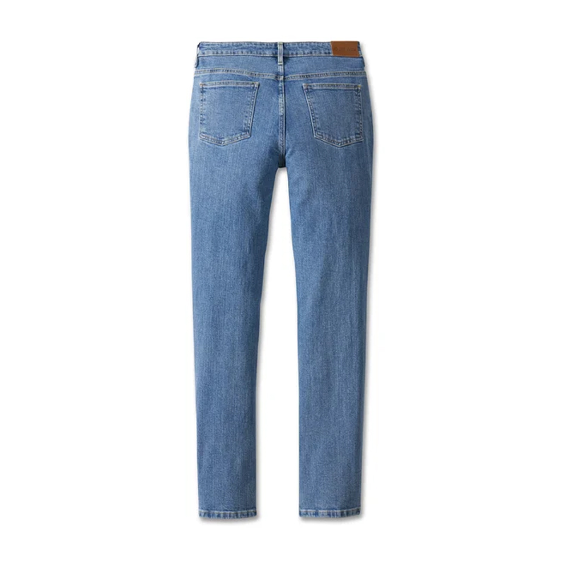 Women's Harley-Davidson High Rise Straight Leg - Medium Indigo