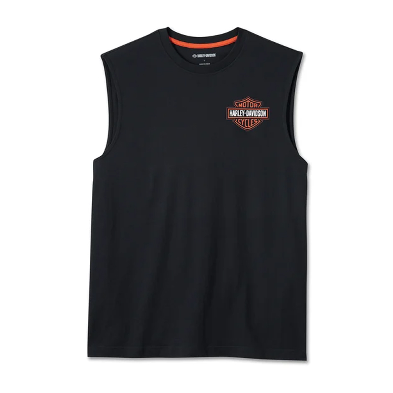 Men's Bar & Shield Muscle Tee
