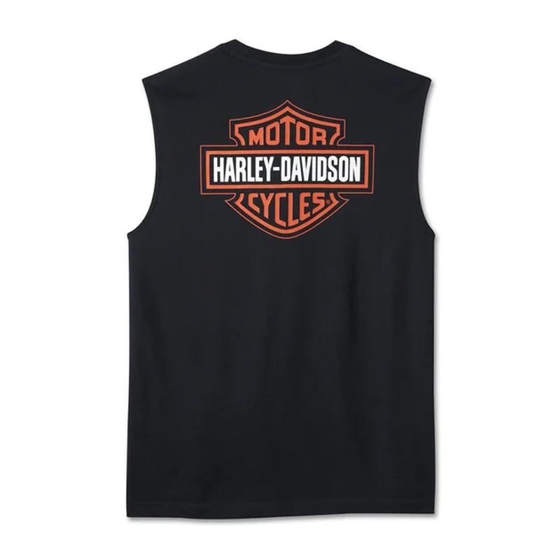 Men's Bar & Shield Muscle Tee