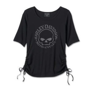 Women's Willie G Skull Tie Knit Top